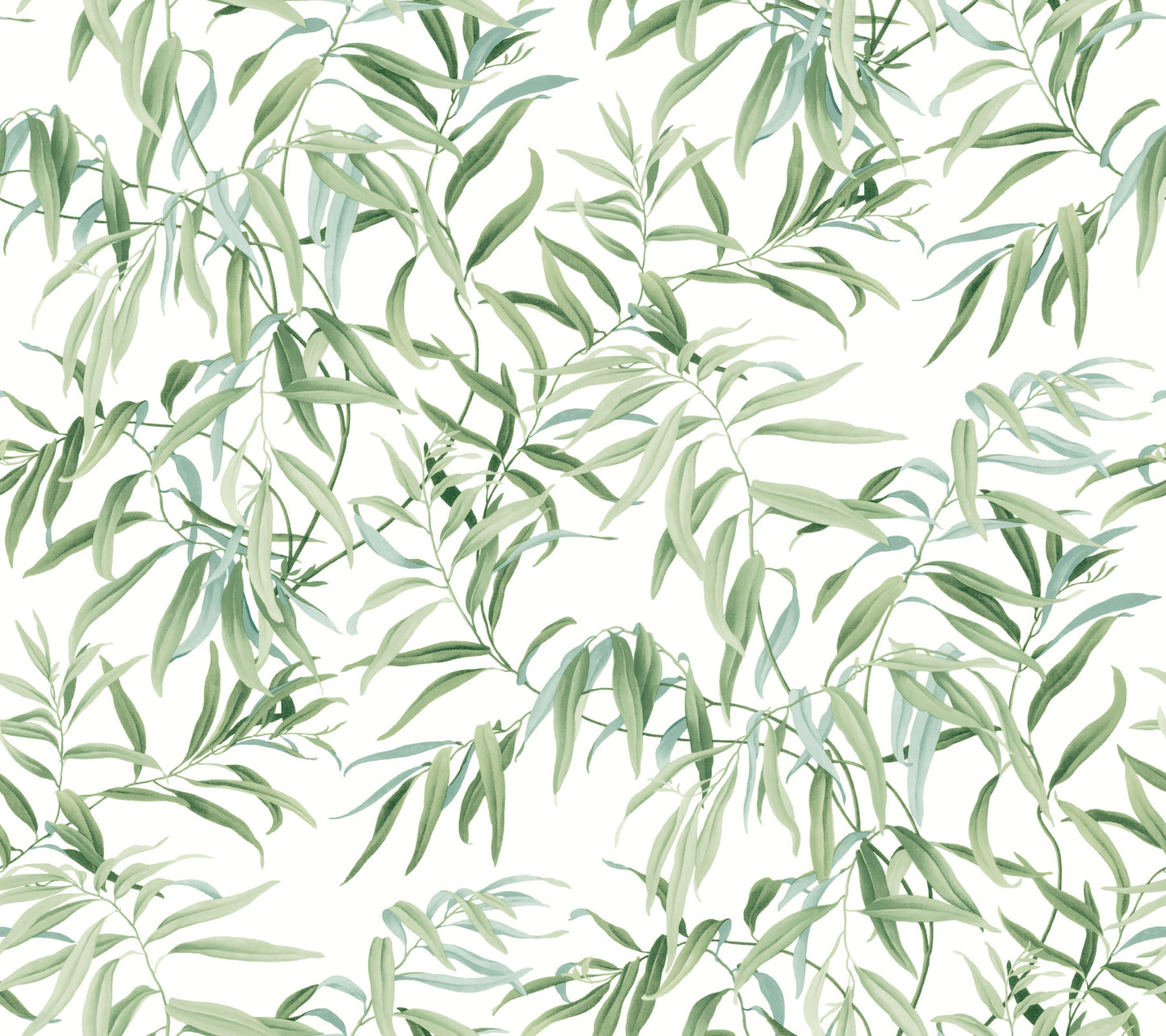 York Wallcoverings Beige and Neutrals Willow Grove Forest Wallpaper  Botanical Greens   - GO8241