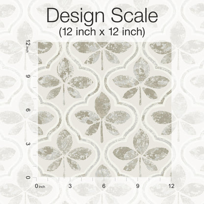 York Wallcoverings Earthy Tones Sevilla Grey Wallpaper  Geometrics Greys   - GO8272