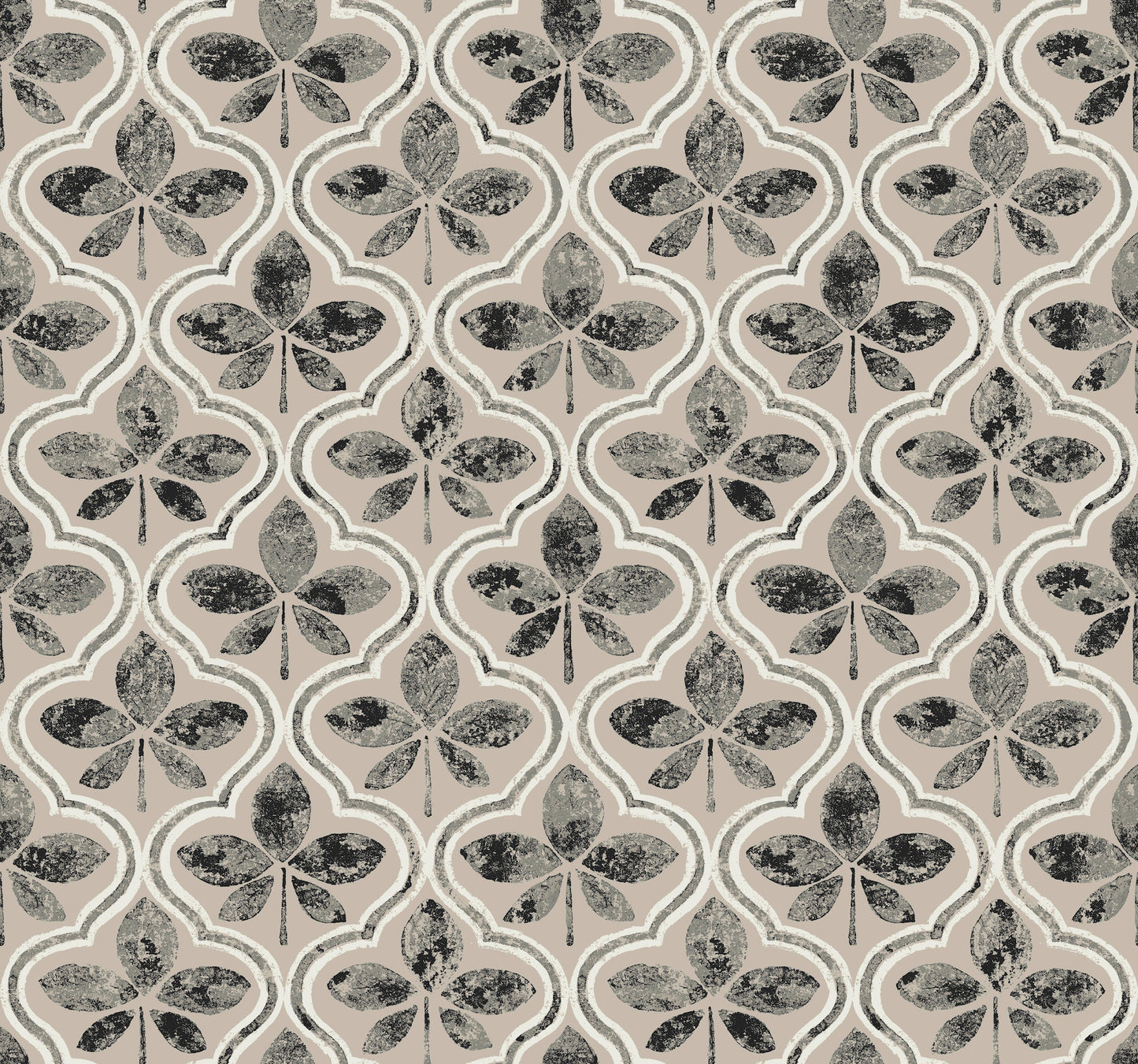 York Wallcoverings Greenhouse Sevilla Onyx Wallpaper  Geometrics Blacks   - GO8275