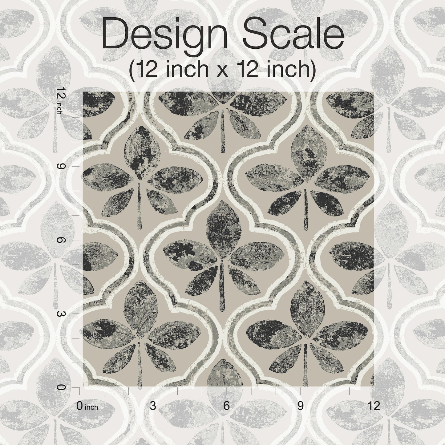 York Wallcoverings Black & White, III Sevilla Onyx Wallpaper Geometrics Geometrics Onyx   - GO8275