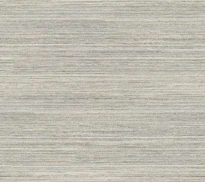 York Wallcoverings Artistic Abstracts Fountain Grass Onyx Wallpaper Transitional Faux Grasscloth Greys   - GO8304