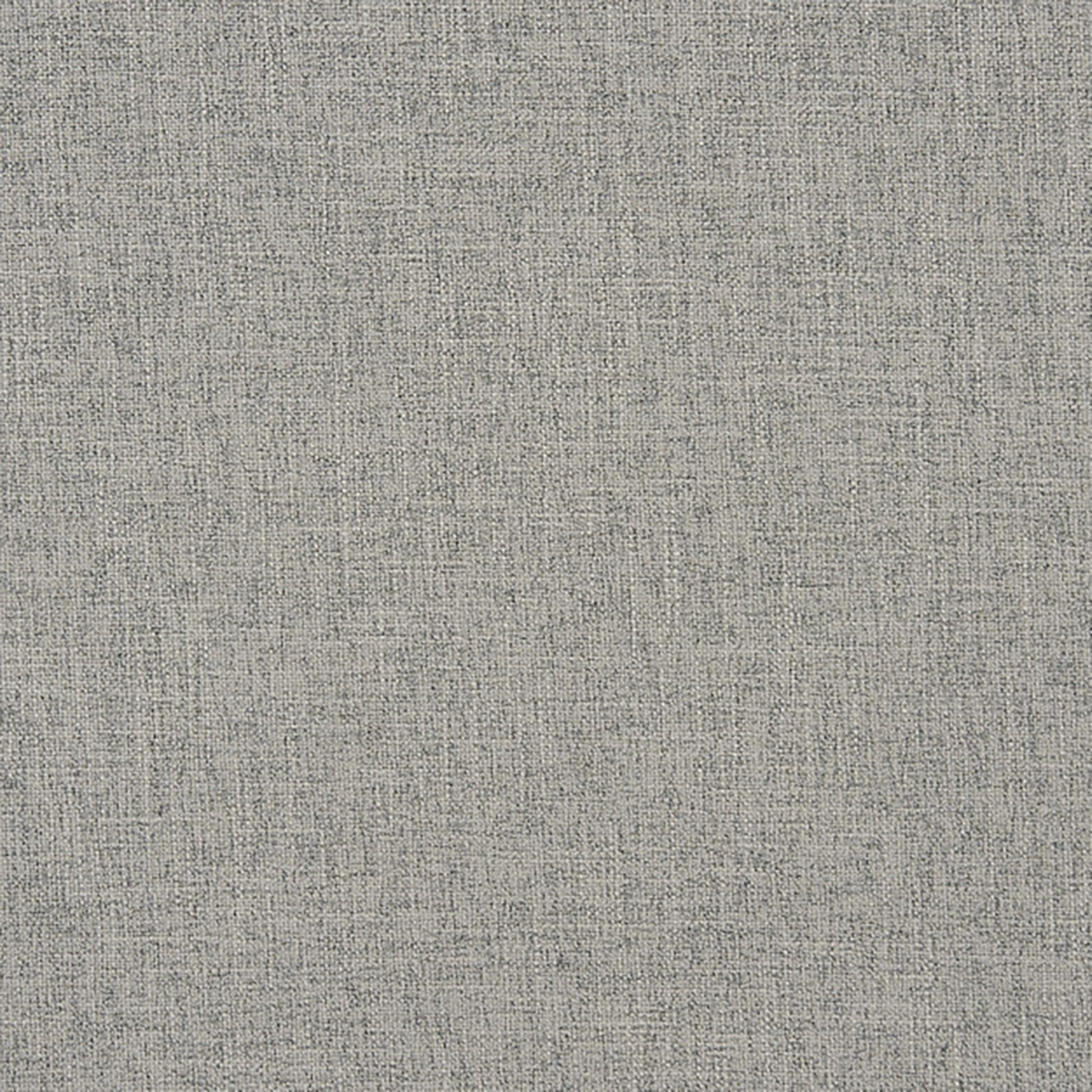 Soft gray linen-look textured fabric with a heathered weave, ideal for upholstery and cushions.