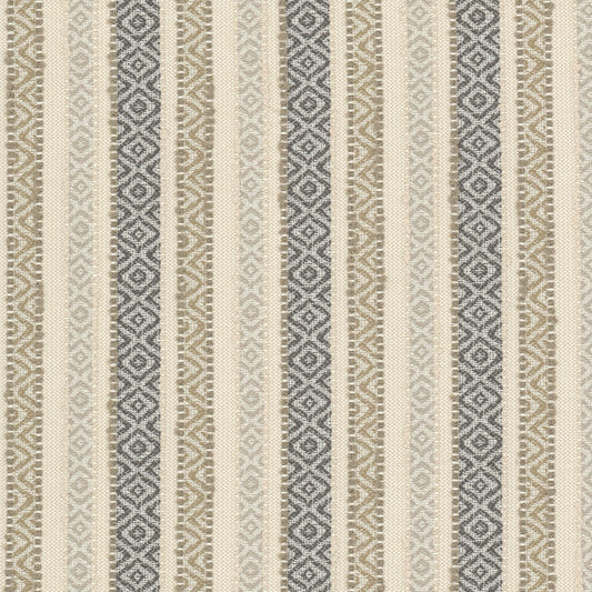 STOUT TEXTILES  UPHOLSTERY,WOVENS TRANSITIONAL,, STRIPE DRIFTWOOD   - GODW-1