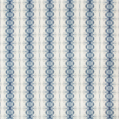 KRAVET DESIGN PRINT  BLUE,INDIGO,WHITE   - GOLDIE.5.0