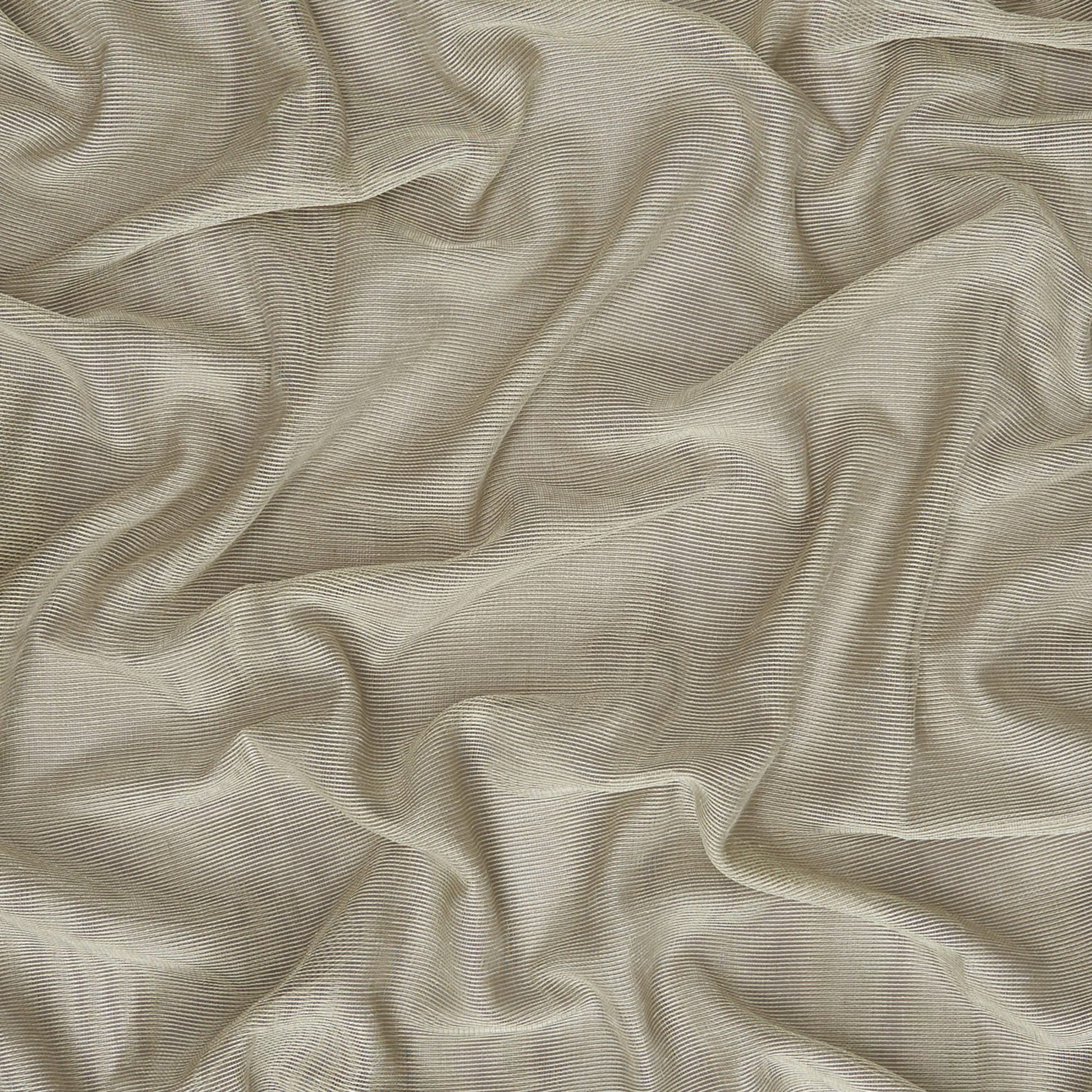 Plain green sheer fabric, lightweight with a wide width.