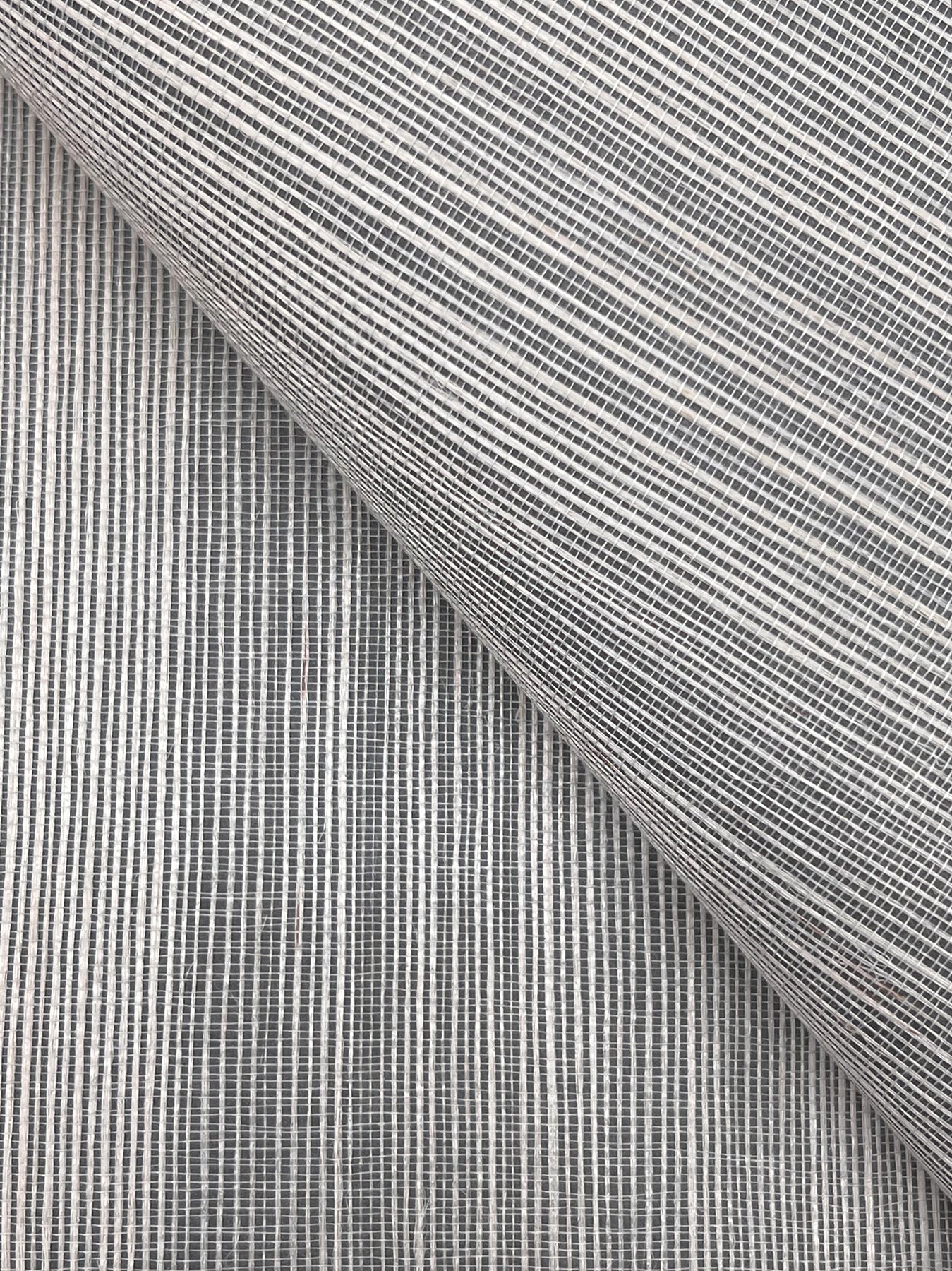 York Wallcoverings Grasscloth Resource Maguey Sisal Charcoal Wallpaper Traditional Grasscloth Greys   - GR1044NW