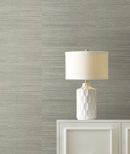 York Wallcoverings Grasscloth Resource Maguey Sisal Charcoal Wallpaper ...