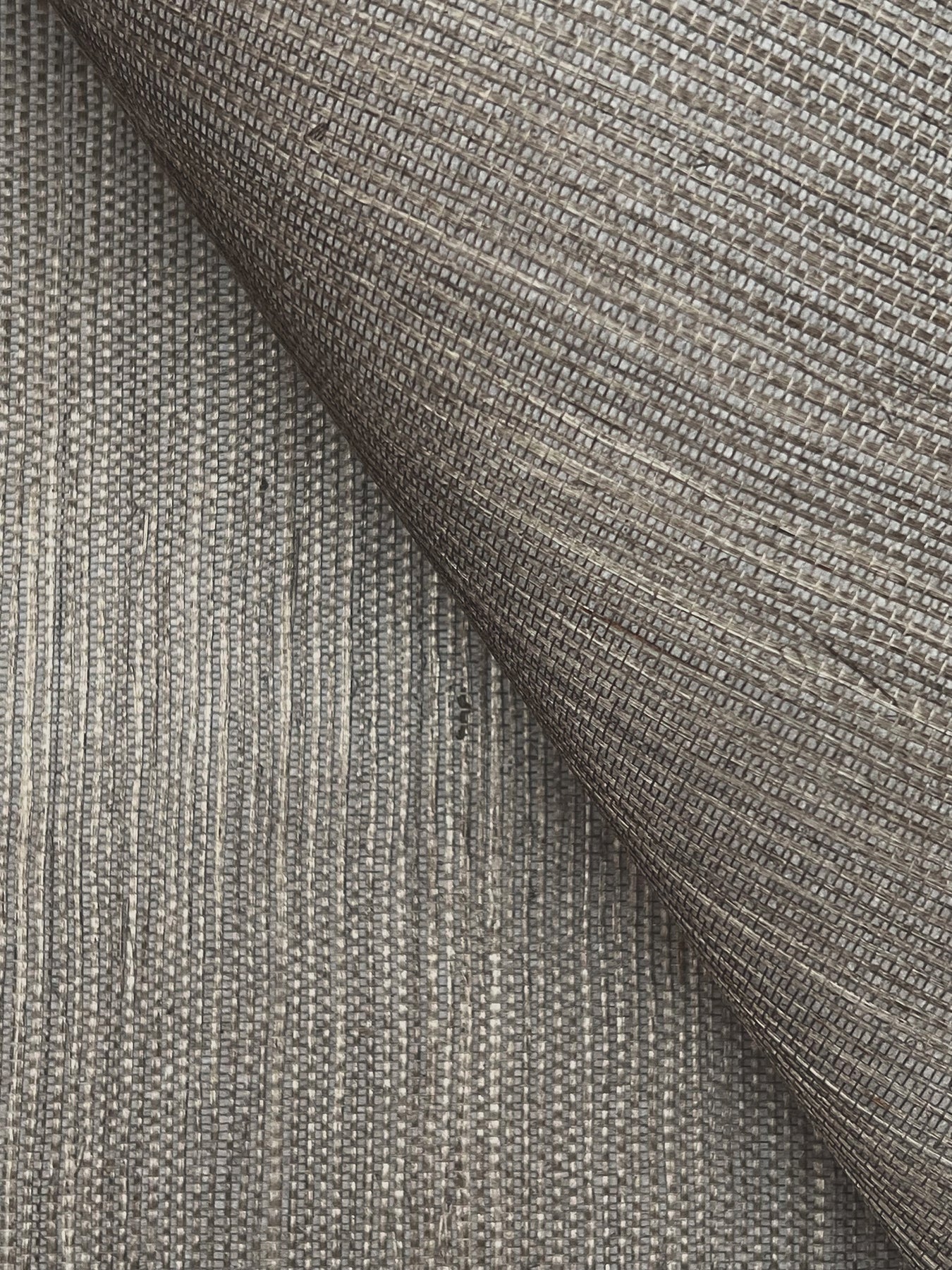 York Wallcoverings Grasscloth Resource Maguey Sisal Truffle Wallpaper Traditional Grasscloth Greys   - GR1045NWFD