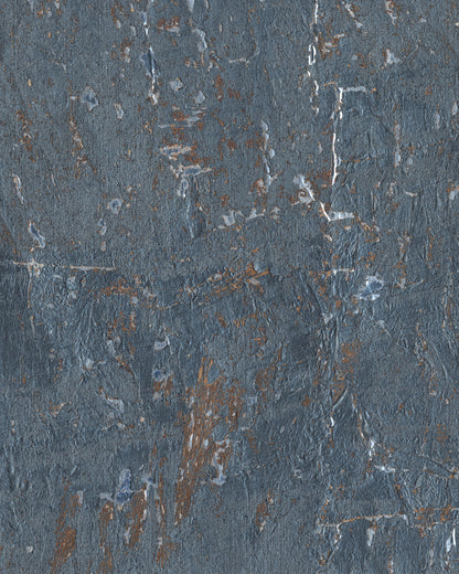 York Wallcoverings Blues II Cork Blue Wallpaper   Blues   - GR1095