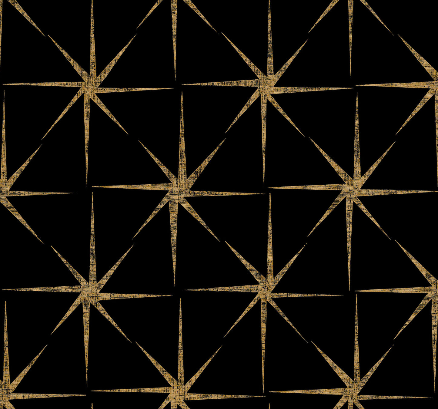 York Wallcoverings Grandmillennial Evening Star Black Wallpaper  Geometrics Blacks   - GR5941