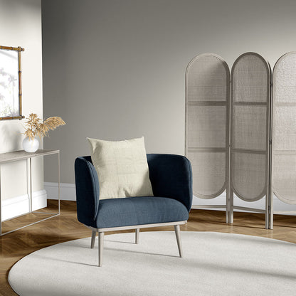 NICHOLASJOHN INC NJ-LOVELACE Indigo Solid   Fabric - NJ25-1424