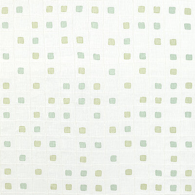 KRAVET BASICS PRINT SMALL SCALE WHITE,GREEN,OLIVE GREEN   - GRIDWORK.3.0