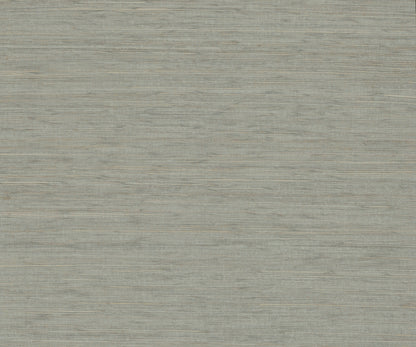 York Wallcoverings Ronald Redding Painted Hemp Light Grey Wallpaper Grasscloth Naturals Light Grey  Wallpaper - GRL88020