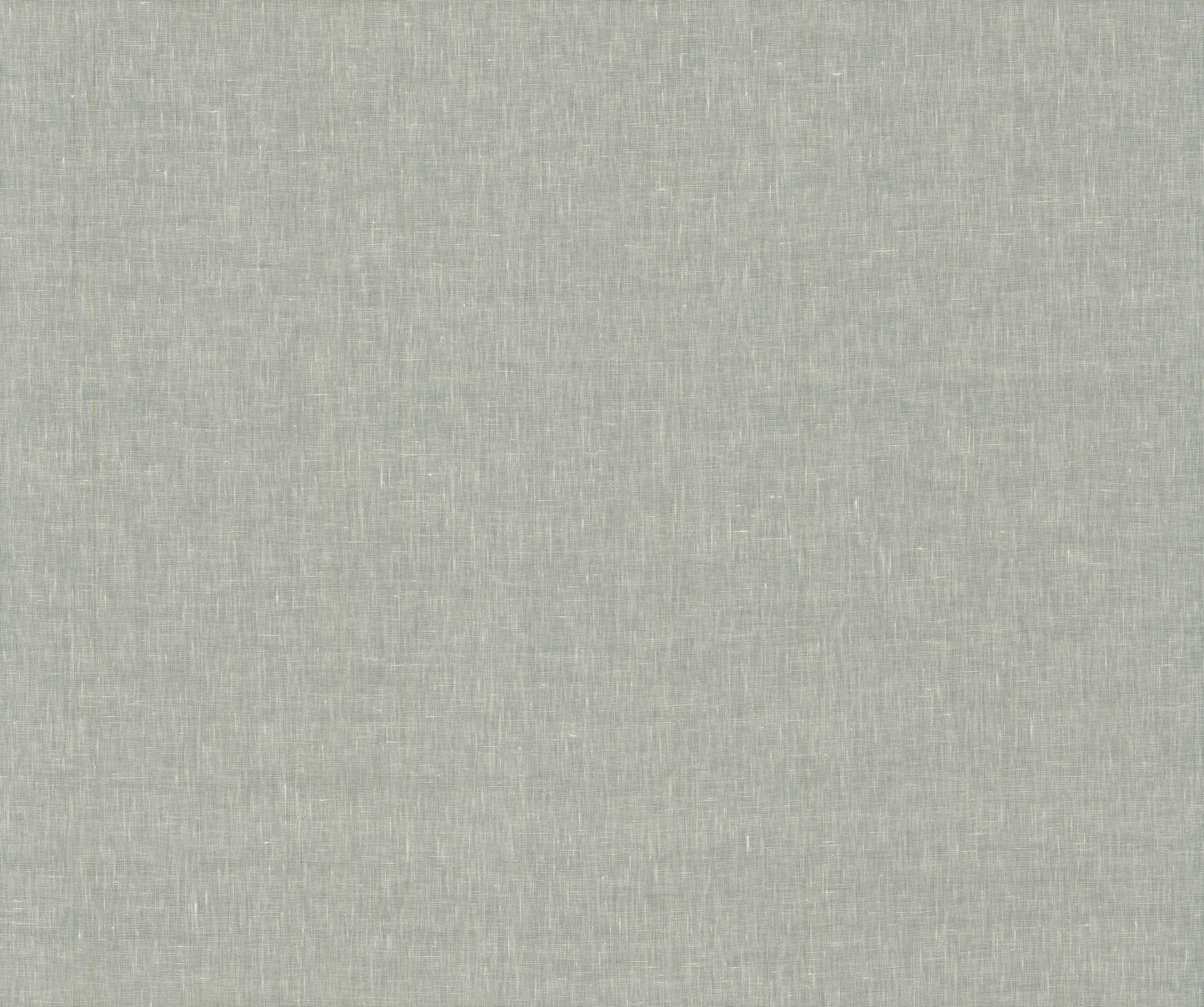 Light gray, sheer linen-like wallpaper with a subtle woven texture in Sparkling Ash.