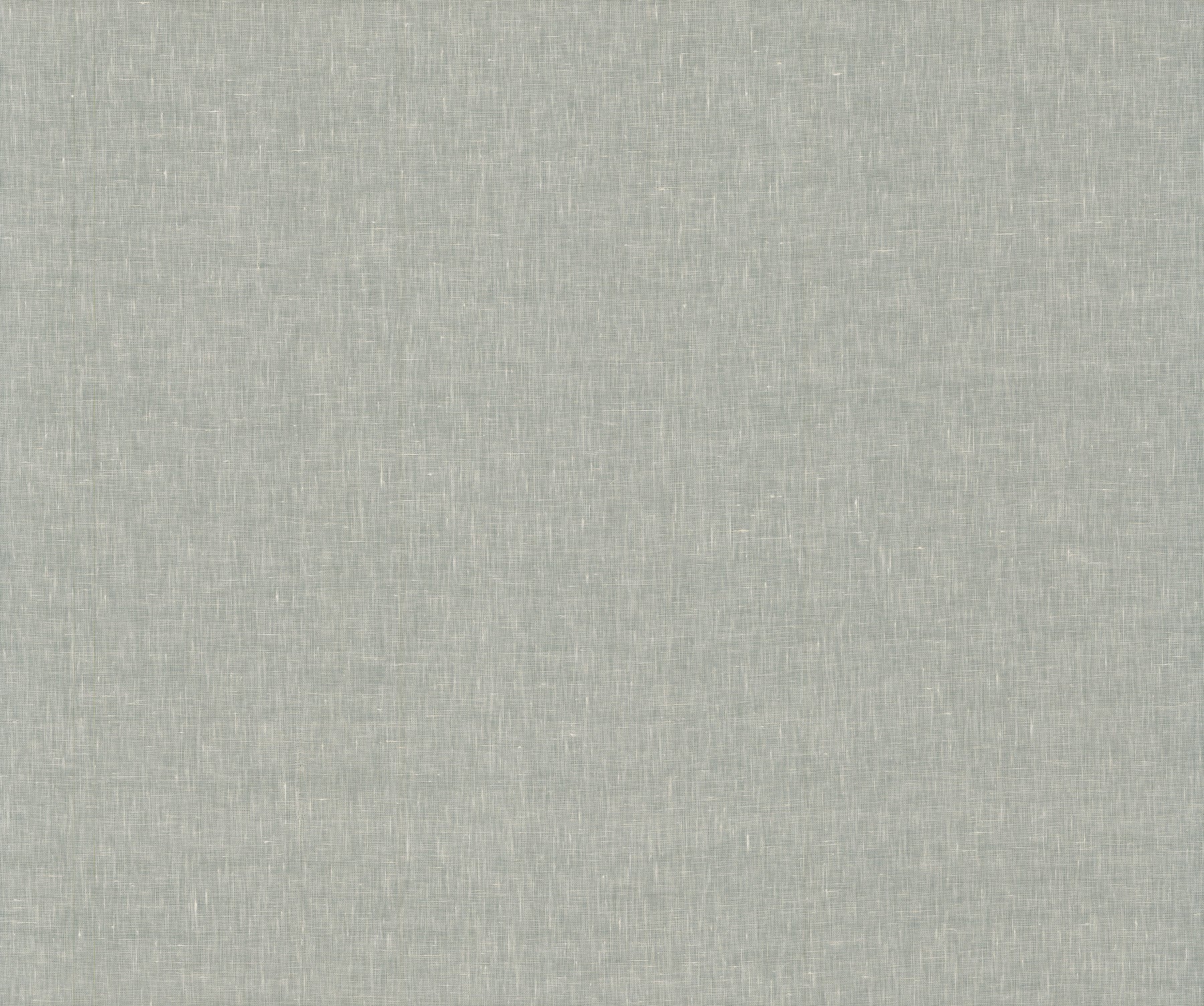 Light gray, sheer linen-like wallpaper with a subtle woven texture in Sparkling Ash.