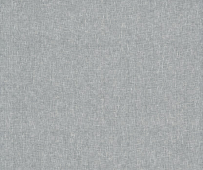 Ensign Blue sheer linen wallpaper with a subtle woven texture.