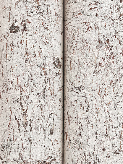 York Wallcoverings Ronald Redding Caldera Cork Silver Birch Wallpaper Cork Naturals Silver Birch  Wallpaper - GRL88203