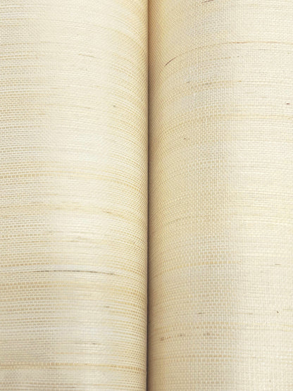 York Wallcoverings Ronald Redding Maguey Sisal Ivory Wallpaper Grasscloth Naturals Ivory  Wallpaper - GRL88325