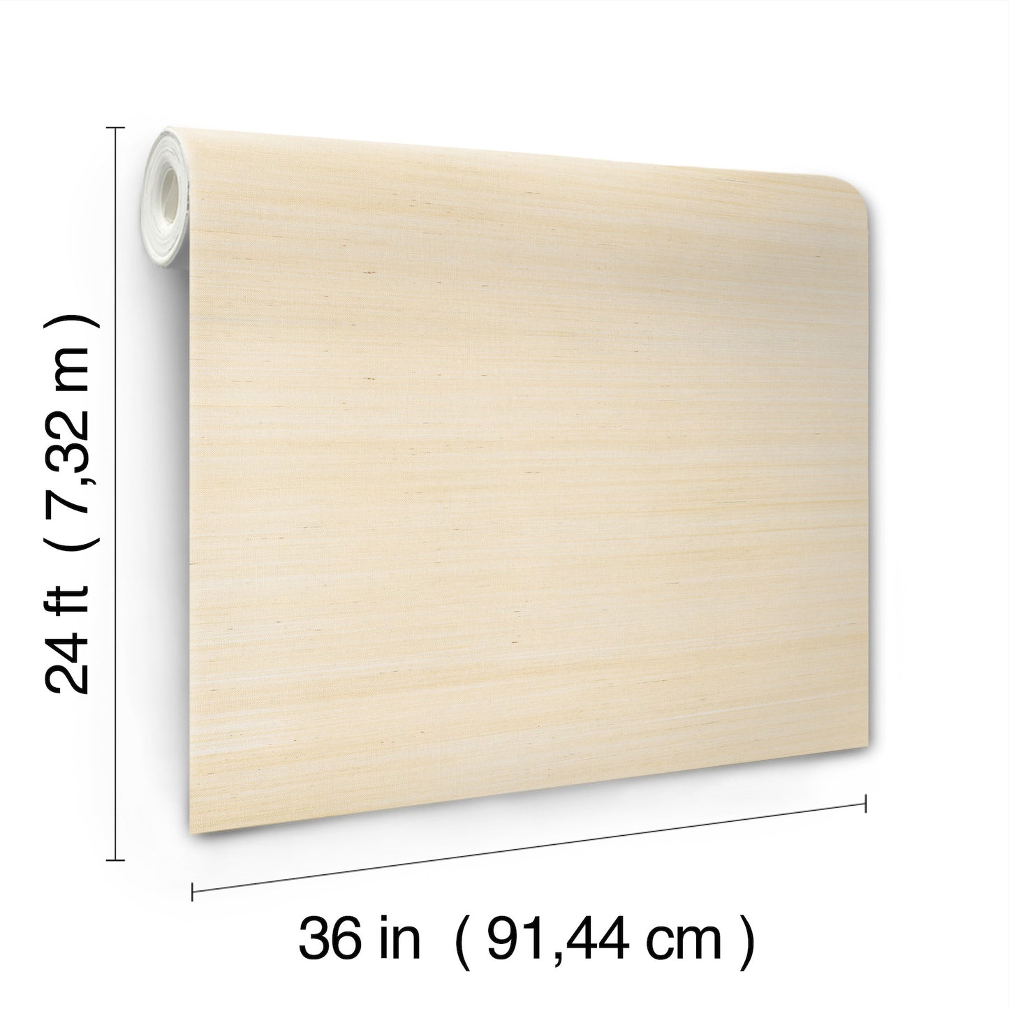 York Wallcoverings Ronald Redding Maguey Sisal Ivory Wallpaper Grasscloth Naturals Ivory  Wallpaper - GRL88325