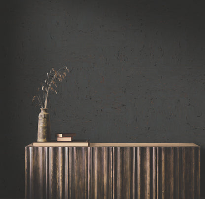 York Wallcoverings Ronald Redding Caldera Cork Dark Grey Wallpaper Cork Naturals Dark Grey  Wallpaper - GRL88368