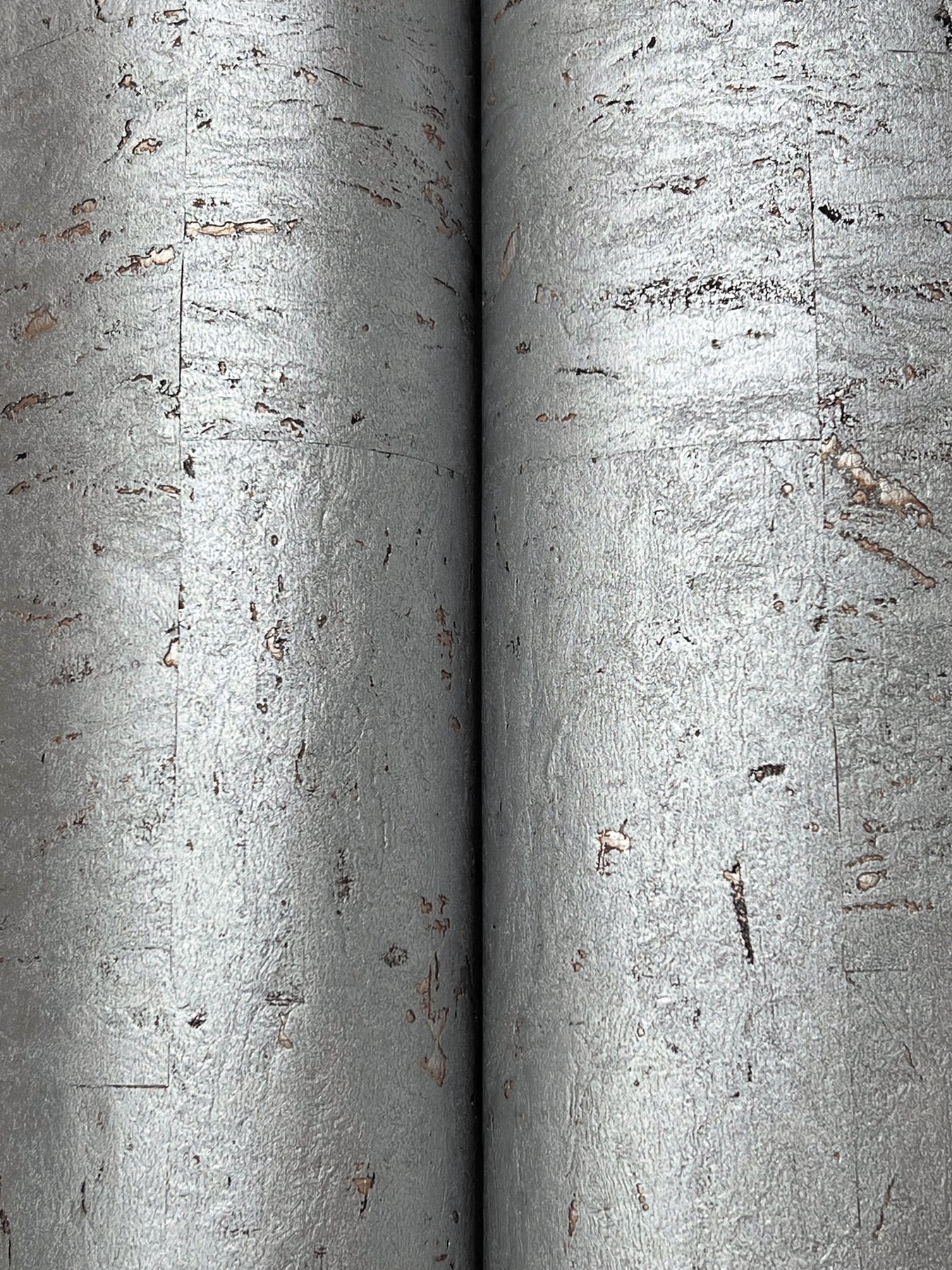 York Wallcoverings Ronald Redding Caldera Cork Steel Wallpaper Cork Naturals Steel  Wallpaper - GRL88369