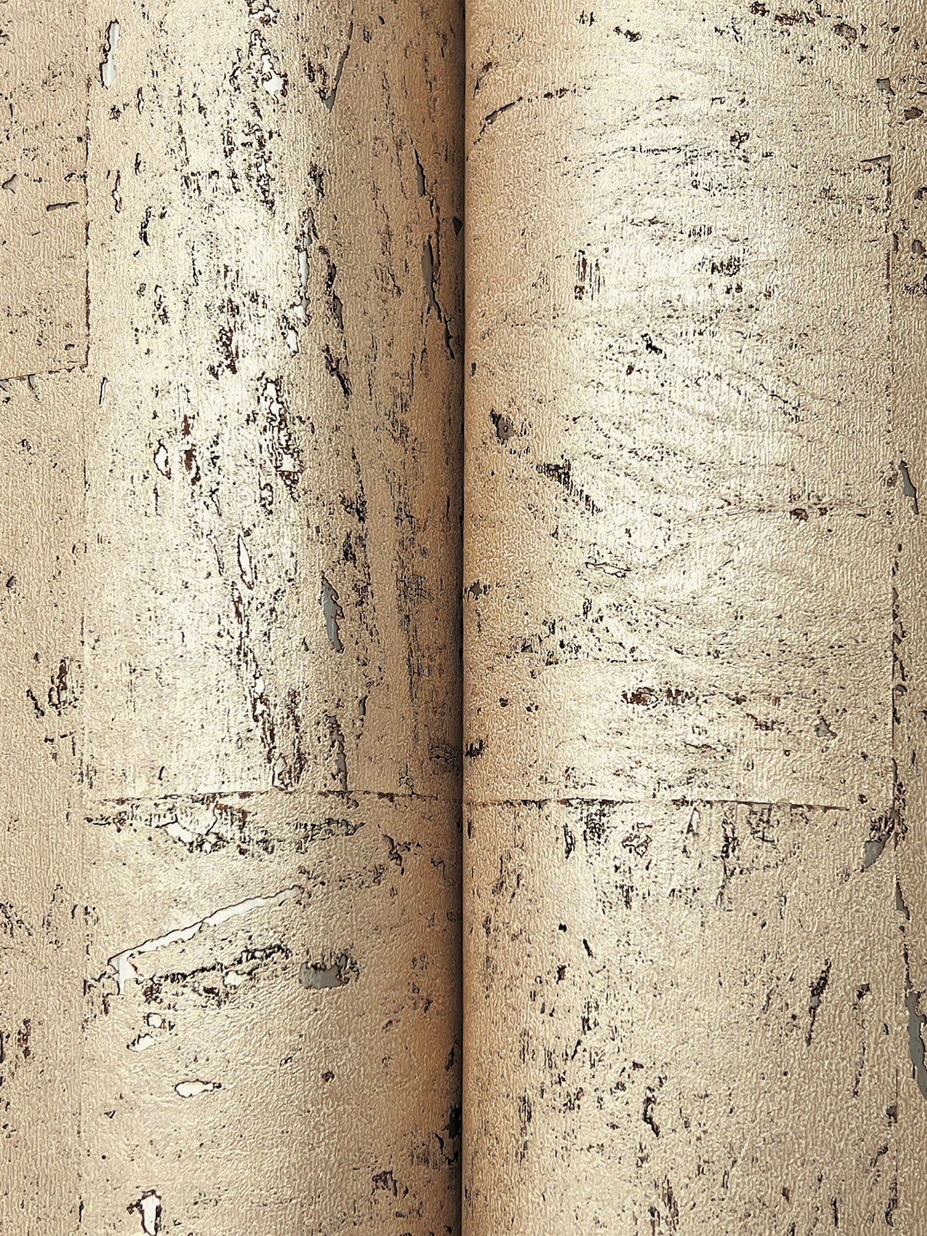 York Wallcoverings Ronald Redding Caldera Cork Whitewash Wallpaper Cork Naturals Whitewash  Wallpaper - GRL88371