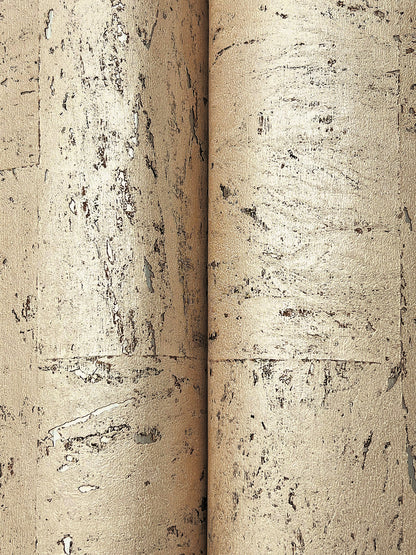 York Wallcoverings Ronald Redding Caldera Cork Whitewash Wallpaper Cork Naturals Whitewash  Wallpaper - GRL88371
