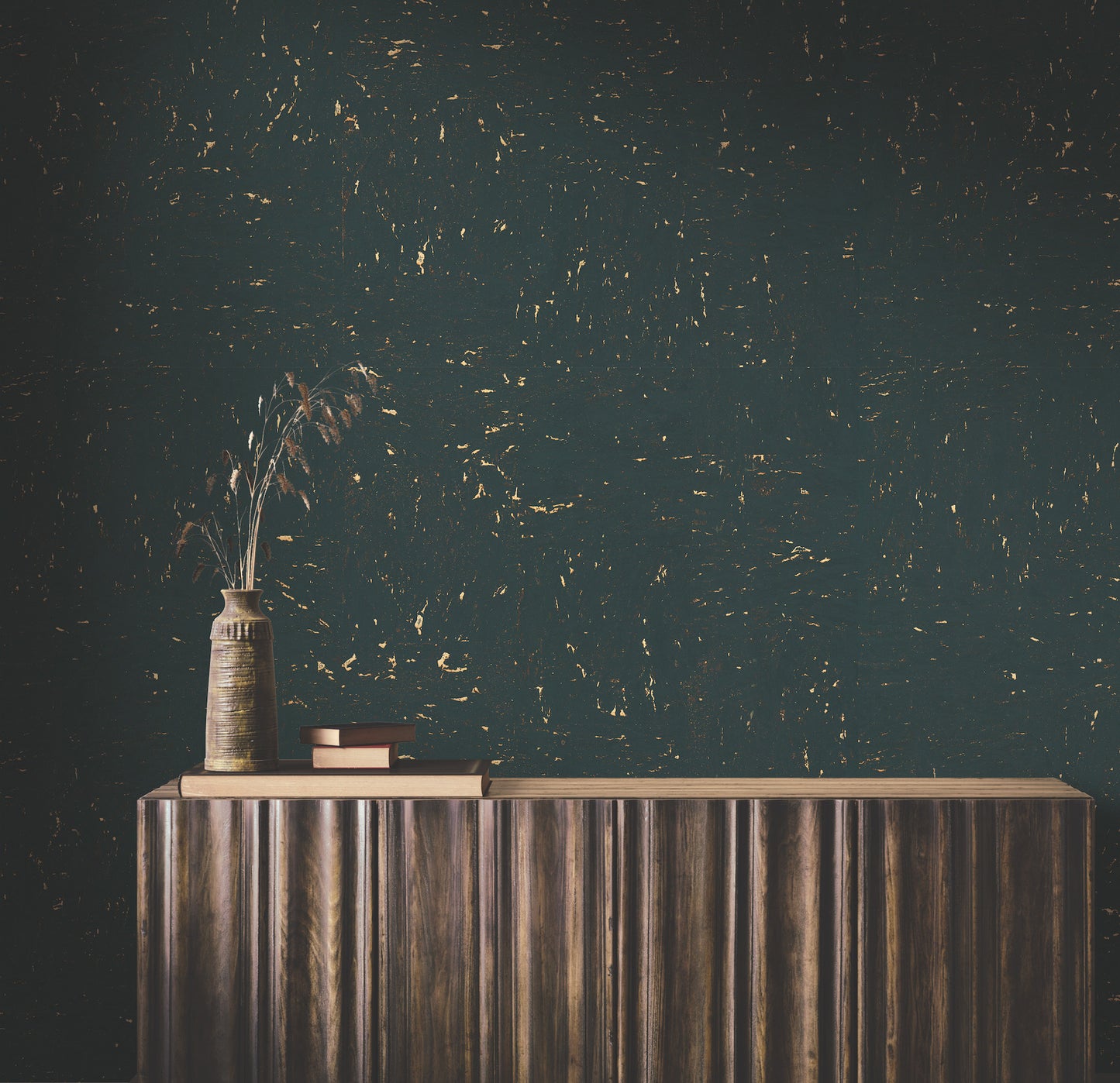 York Wallcoverings Ronald Redding Caldera Cork Teal Wallpaper Cork Naturals Teal  Wallpaper - GRL88372