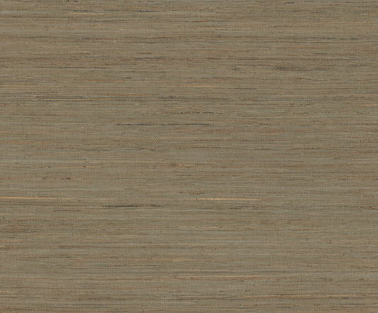 York Wallcoverings Ronald Redding Multicolored Hemp Charcoal Wallpaper Grasscloth Naturals Charcoal  Wallpaper - GRL88375