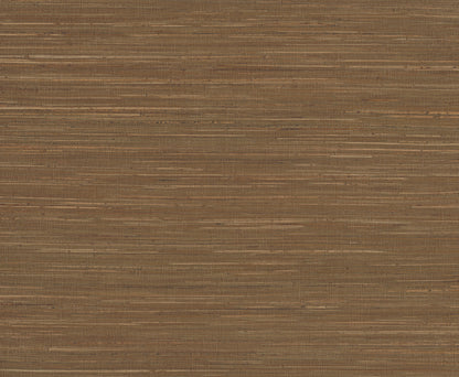 York Wallcoverings Ronald Redding Multicolored Hemp Brown Wallpaper Grasscloth Naturals Brown  Wallpaper - GRL88376