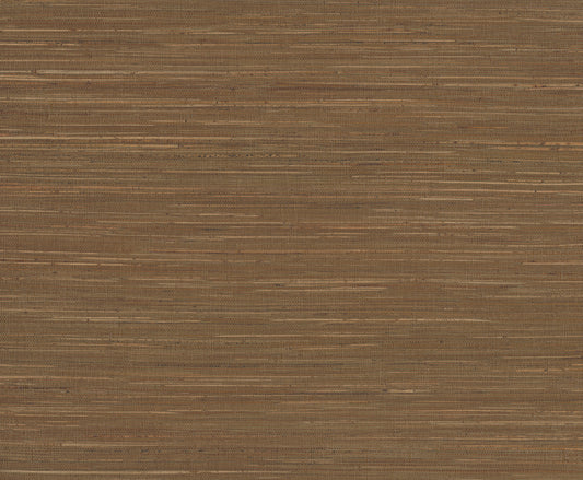 York Wallcoverings Ronald Redding Multicolored Hemp Brown Wallpaper Grasscloth Naturals Brown  Wallpaper - GRL88376