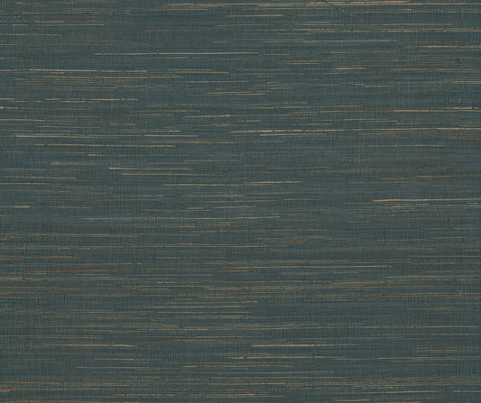 York Wallcoverings Ronald Redding Multicolored Hemp Blue Wallpaper Grasscloth Naturals Blue  Wallpaper - GRL88378