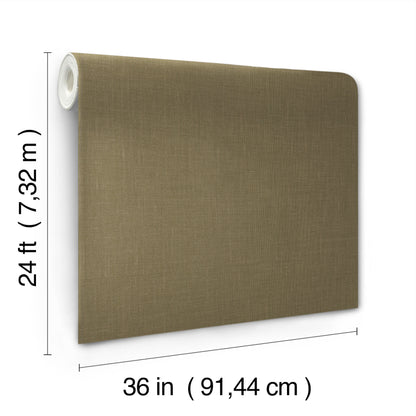 Beige linen-textured fabric panel with left-edge roll, 24 ft tall by 36 in wide.