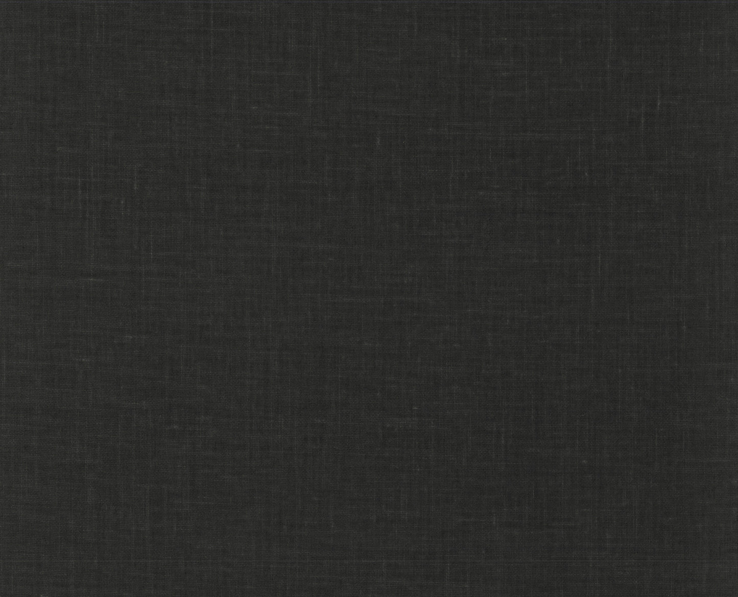Charcoal gray jute-weave wallpaper texture; close-up swatch.