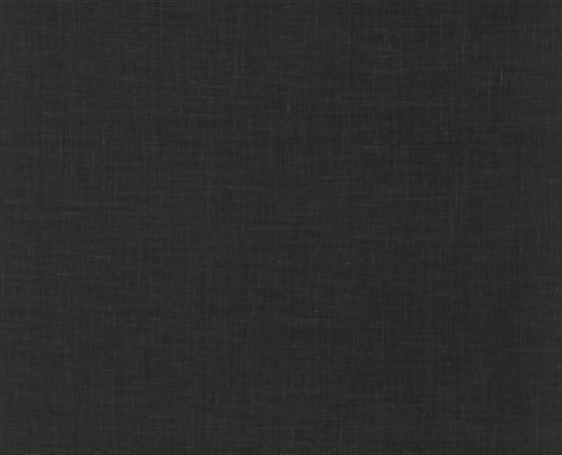 Charcoal gray jute-weave wallpaper texture; close-up swatch.