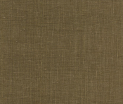 Brown jute grasscloth wallpaper texture with a visible crosshatched weave; mustard color.