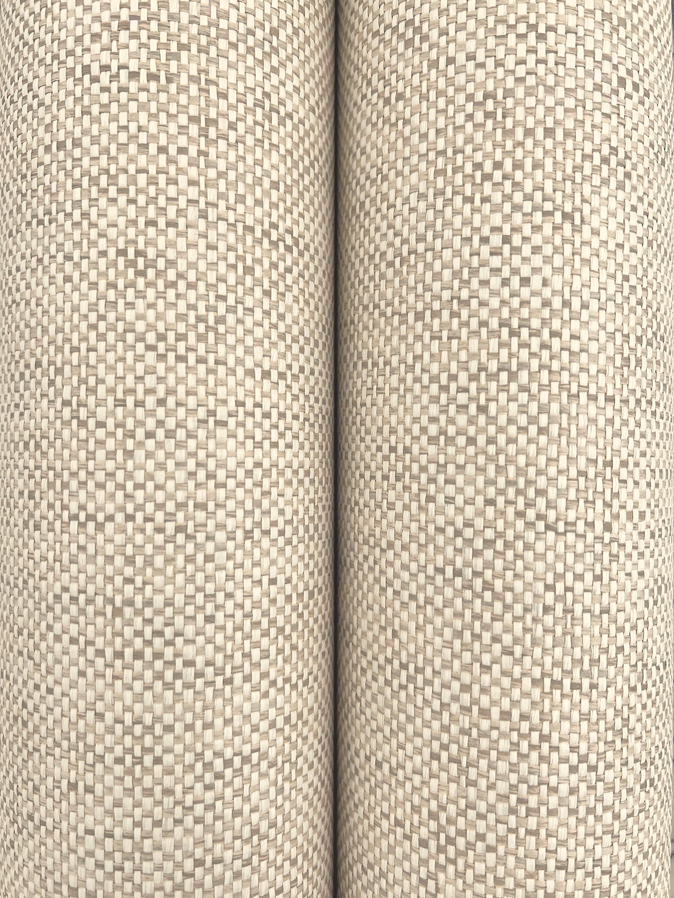 York Wallcoverings Ronald Redding Check Paperweave Toasted Walnut Wallpaper Paper Weave Naturals Toasted Walnut  Wallpaper - GRL88398