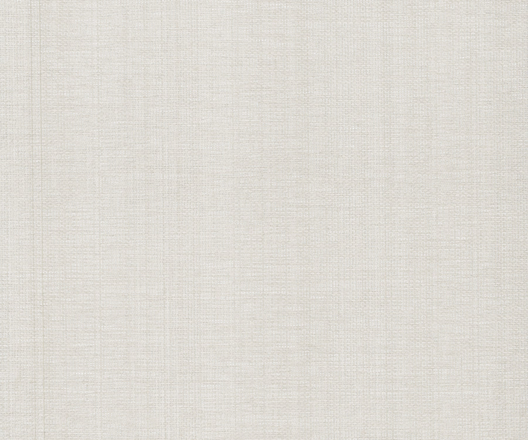 Silver gray wallpaper with a linen-like texture and subtle woven crosshatch pattern.