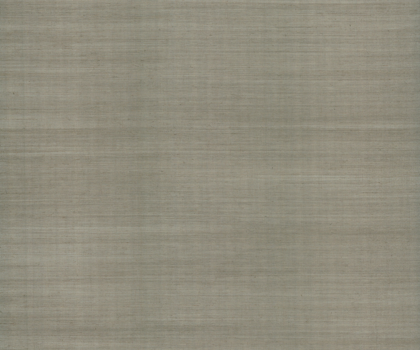 Neutral gray-beige grasscloth wallpaper with a linen-like texture and subtle weave.