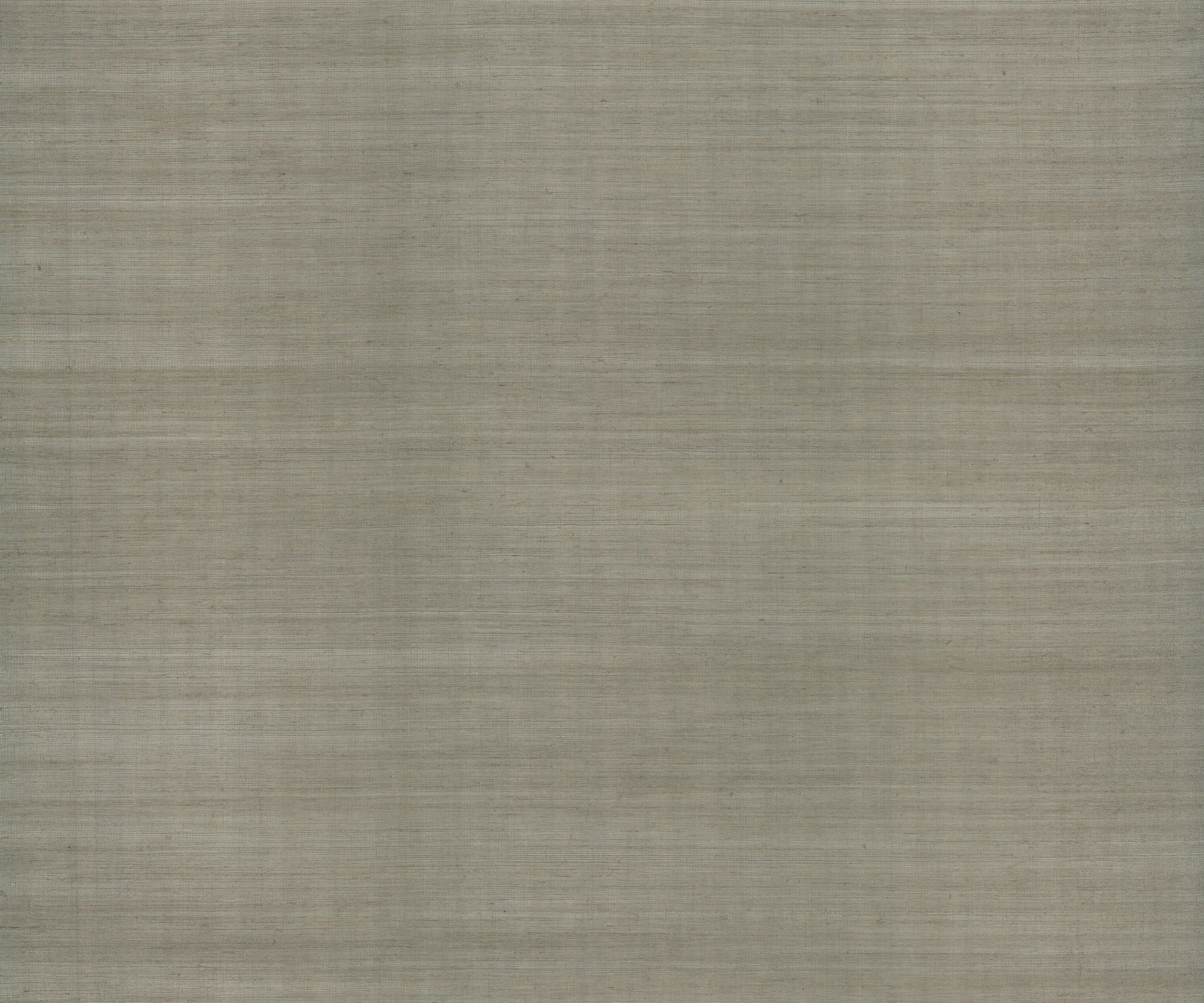 Neutral gray-beige grasscloth wallpaper with a linen-like texture and subtle weave.