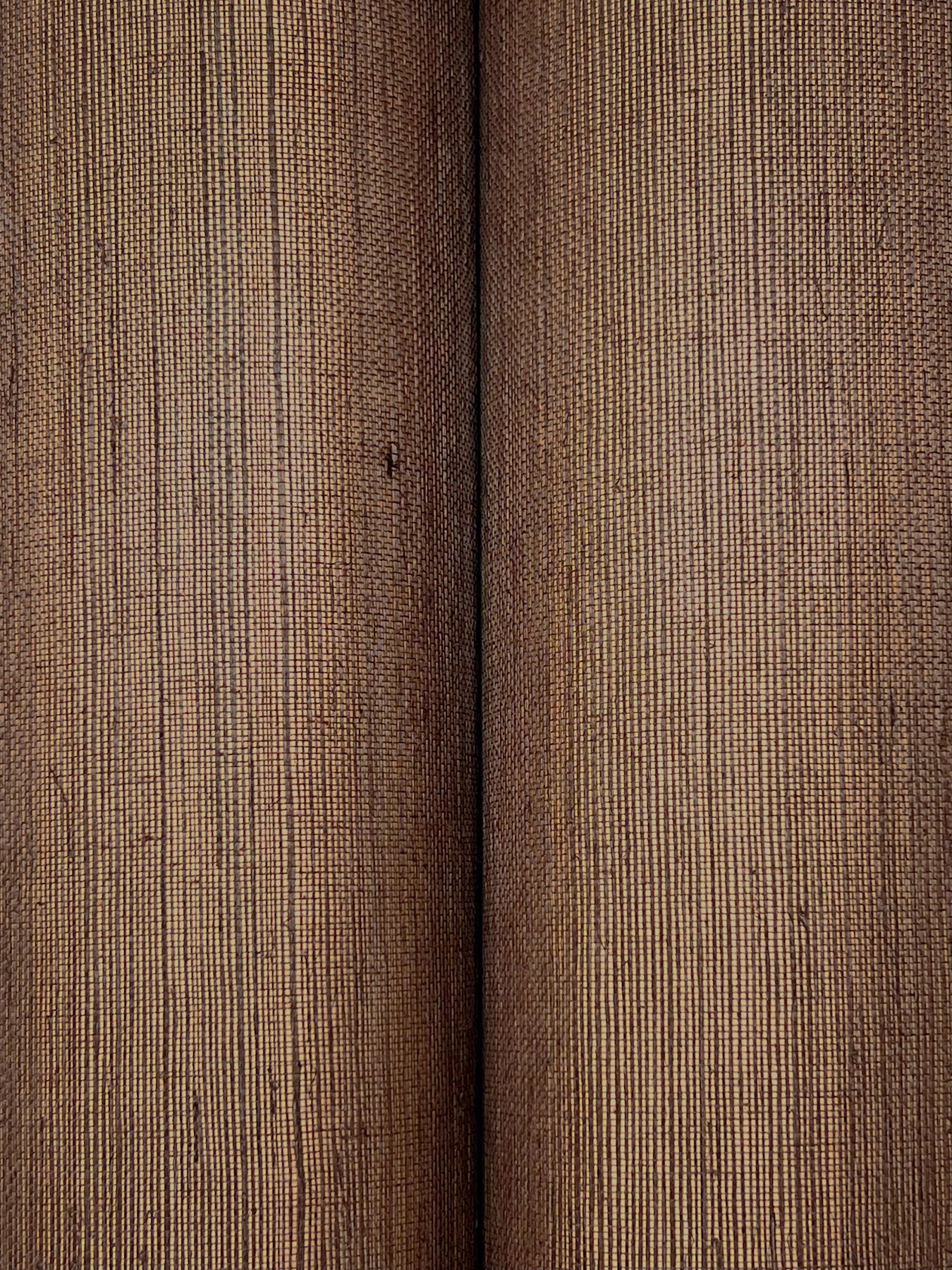 York Wallcoverings Ronald Redding Glistening Sisal Friar Brown Wallpaper Grasscloth Naturals Friar Brown  Wallpaper - GRL88405