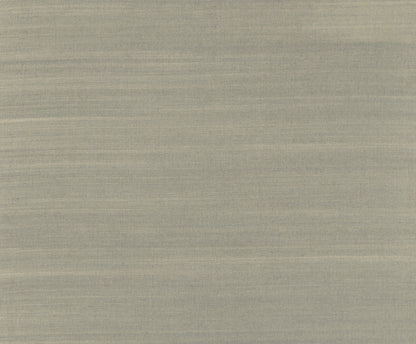 Beige-gray grasscloth wallpaper swatch with subtle woven texture.