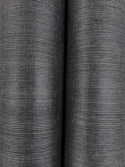 York Wallcoverings Ronald Redding Maguey Sisal Charcoal Wallpaper Grasscloth Naturals Charcoal  Wallpaper - GRL88410