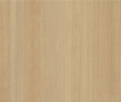 Light honey wood veneer wallpaper with subtle vertical grain pattern.
