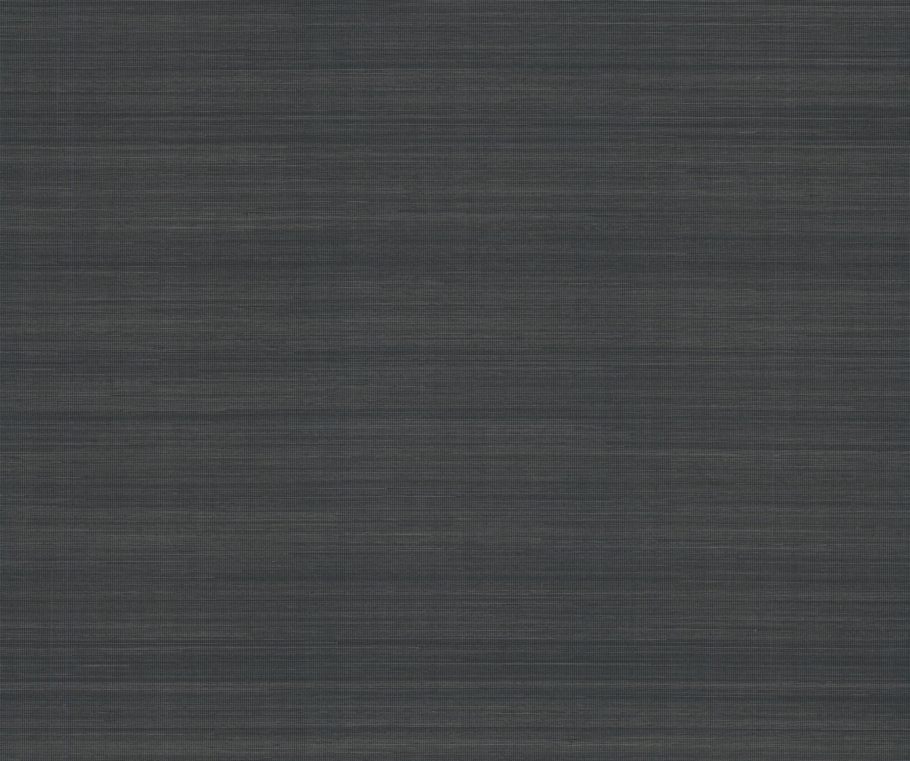Dark charcoal Peppercorn grasscloth wallpaper texture with subtle natural fiber grain.