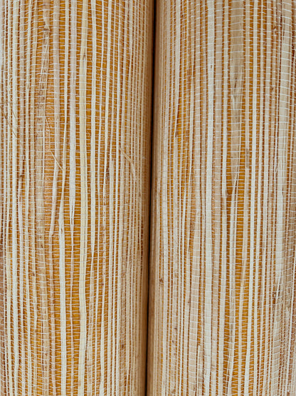 York Wallcoverings Ronald Redding Multicolored Hemp Harvest Wallpaper Grasscloth Naturals Harvest  Wallpaper - GRL88468