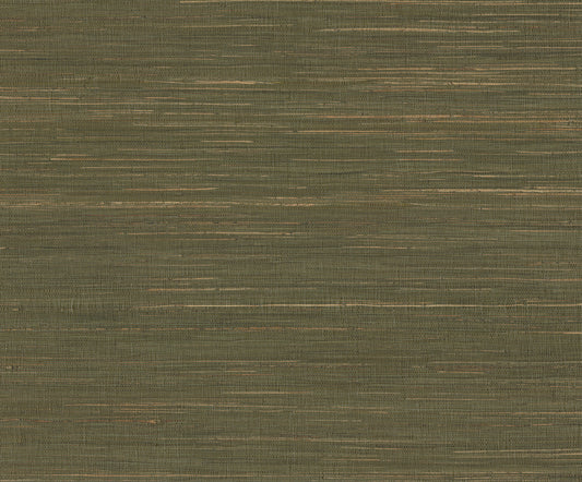 York Wallcoverings Ronald Redding Multicolored Hemp Dry Sage Wallpaper Grasscloth Naturals Dry Sage  Wallpaper - GRL88473