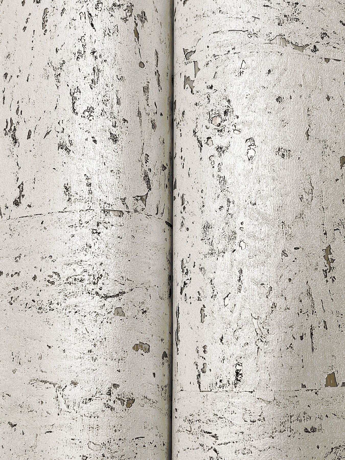 York Wallcoverings Ronald Redding Caldera Cork White Pearl Wallpaper Cork Naturals White Pearl  Wallpaper - GRL89190