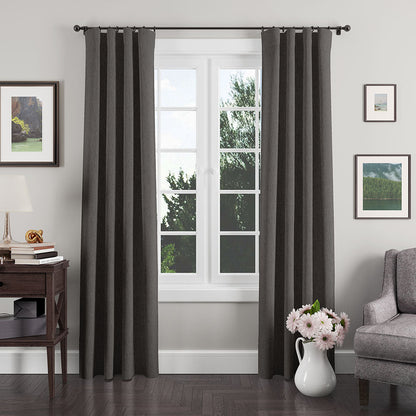 NICHOLASJOHN INC NJ-PATH Charcoal Texture,Basketweave   Fabric - NJ25-1467