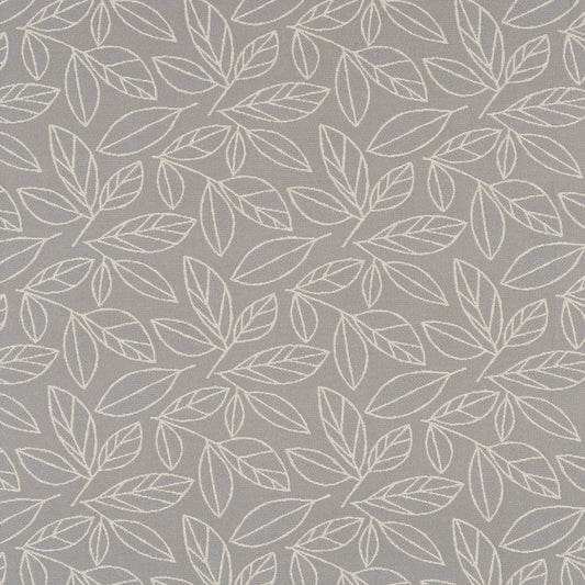JF Fabrics Crypton GROWTH 96 Fabric Foliage, Novelty Grey, Cream  Woven - 8947296 J8911